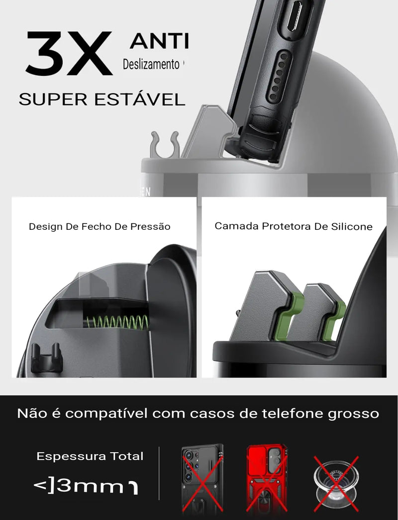 Suporte Para Celular e Tablet no CARRO (LISEN)