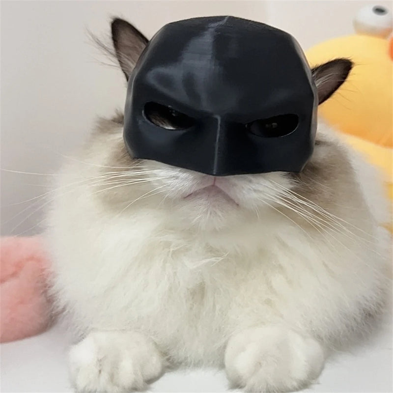 Máscara Do Batman Para Gatos