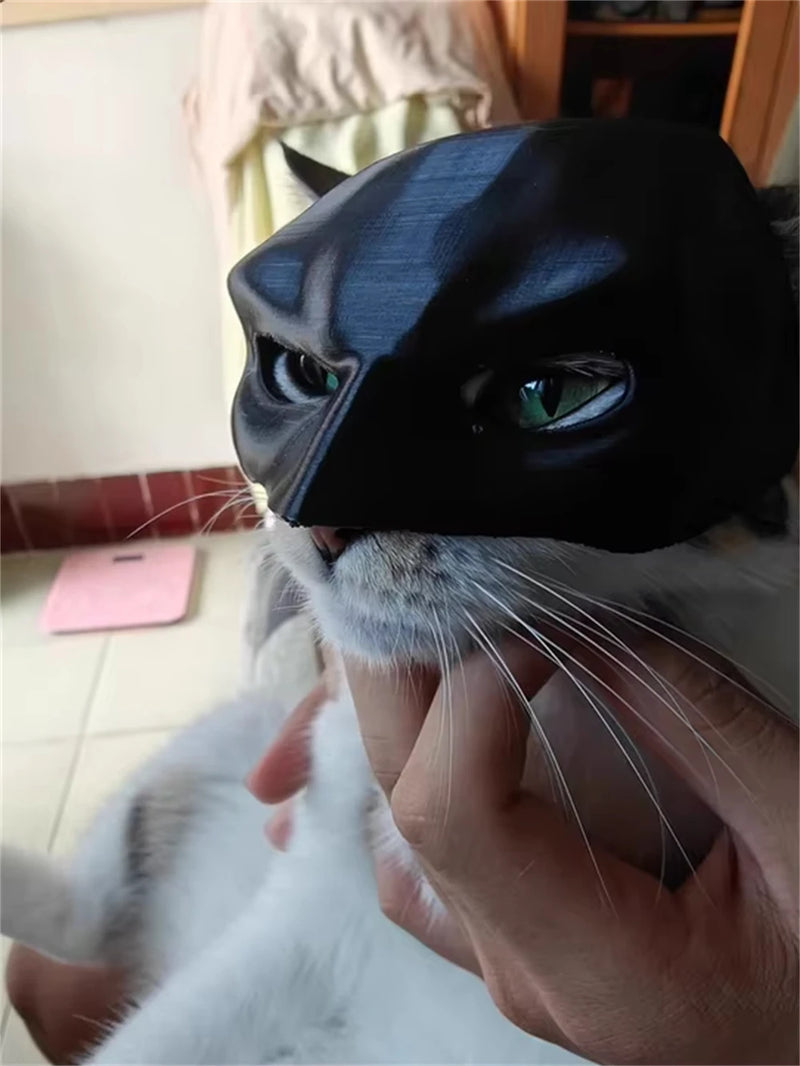 Máscara Do Batman Para Gatos