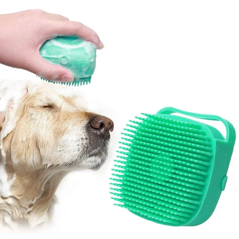 Escova De Shampoo Para Cães De Estimação